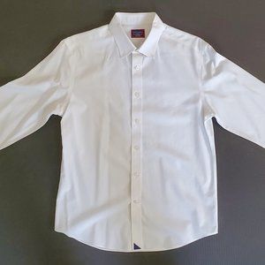 UNTUCKIT - Men's - White - Button Down Shirt - Slim Fit - Size M/Medium
